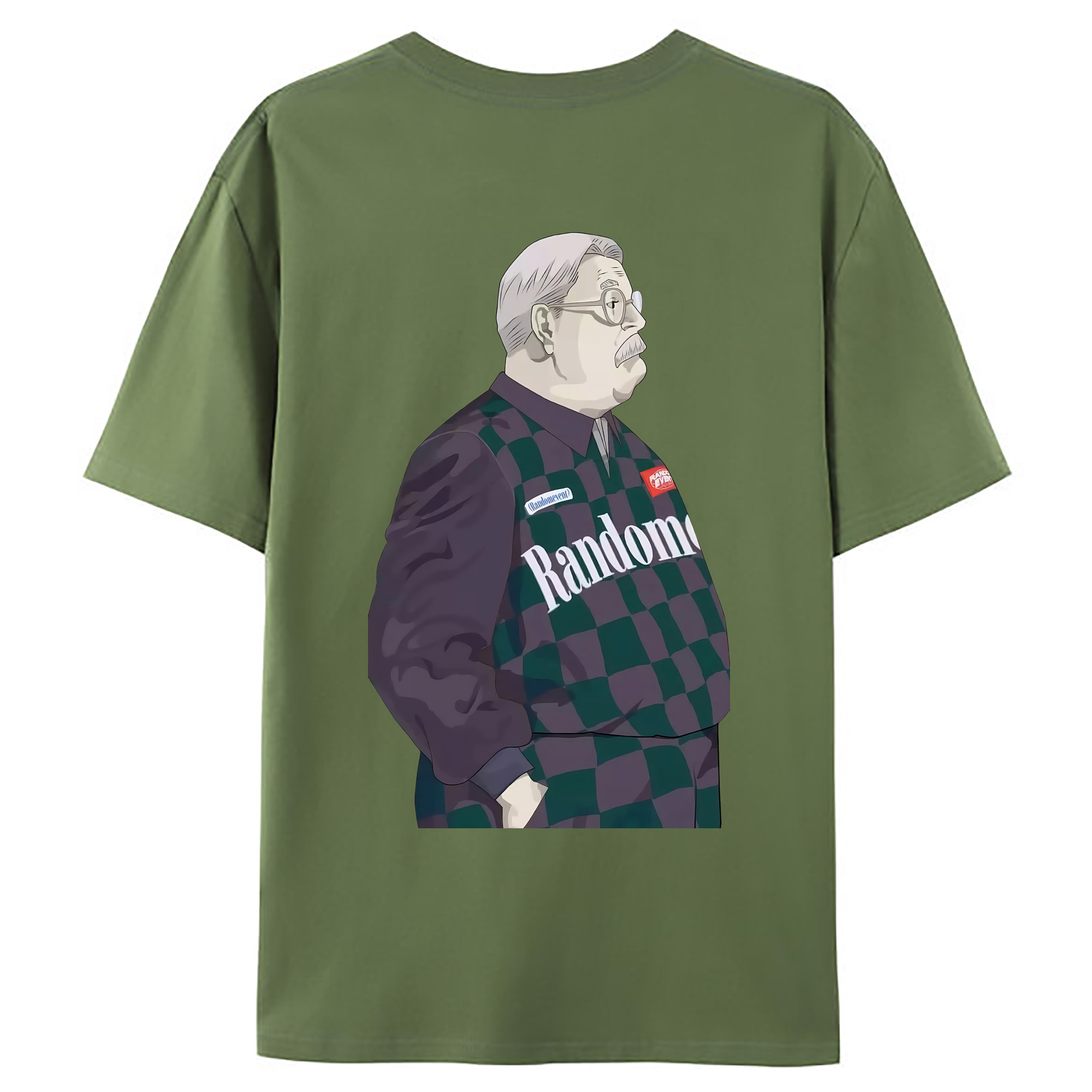 （画像用） SLAM DUNK／スラムダンク 綿100％ メンズ半袖Tシャツ（バックプリント） 通気性